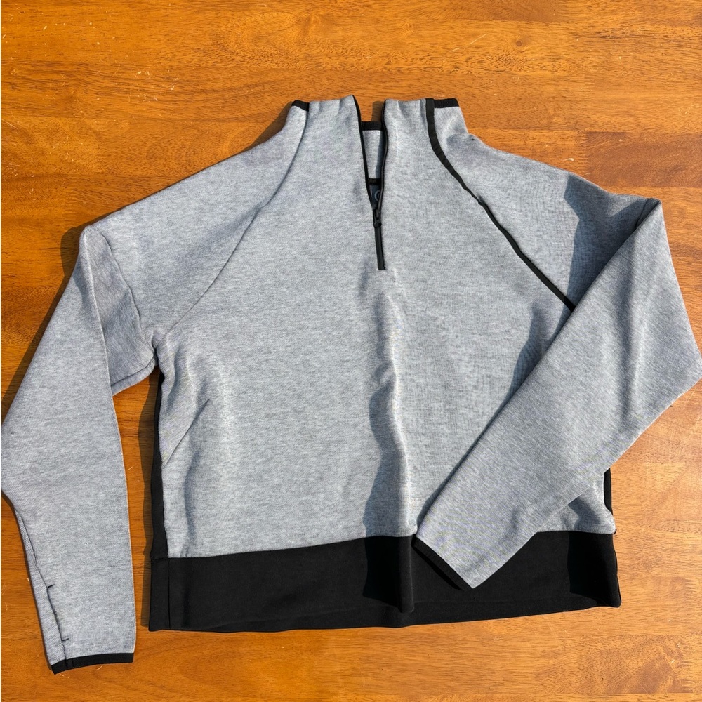 C9 Champion Gray and Black Quarter Zip Pullover